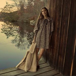 NWOT DÔEN Adalina Dress in Harvest Meadow Floral, XS